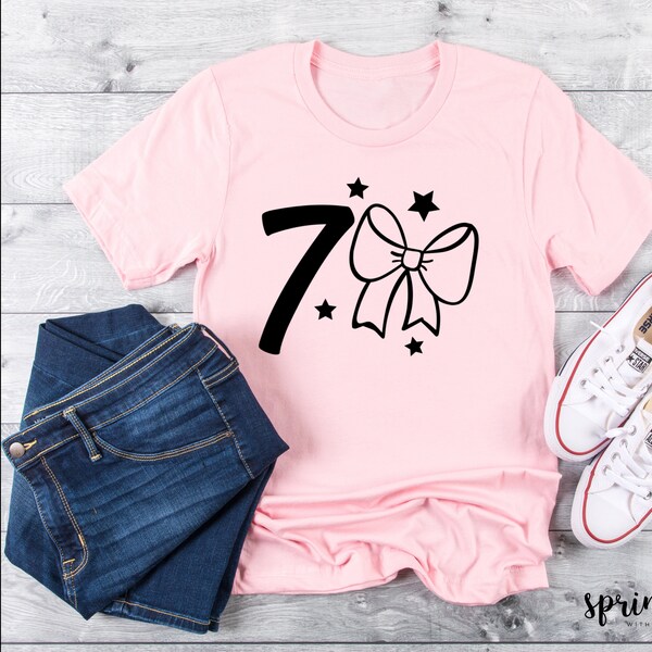 7th Birthday Shirt Girl Jojo - Etsy