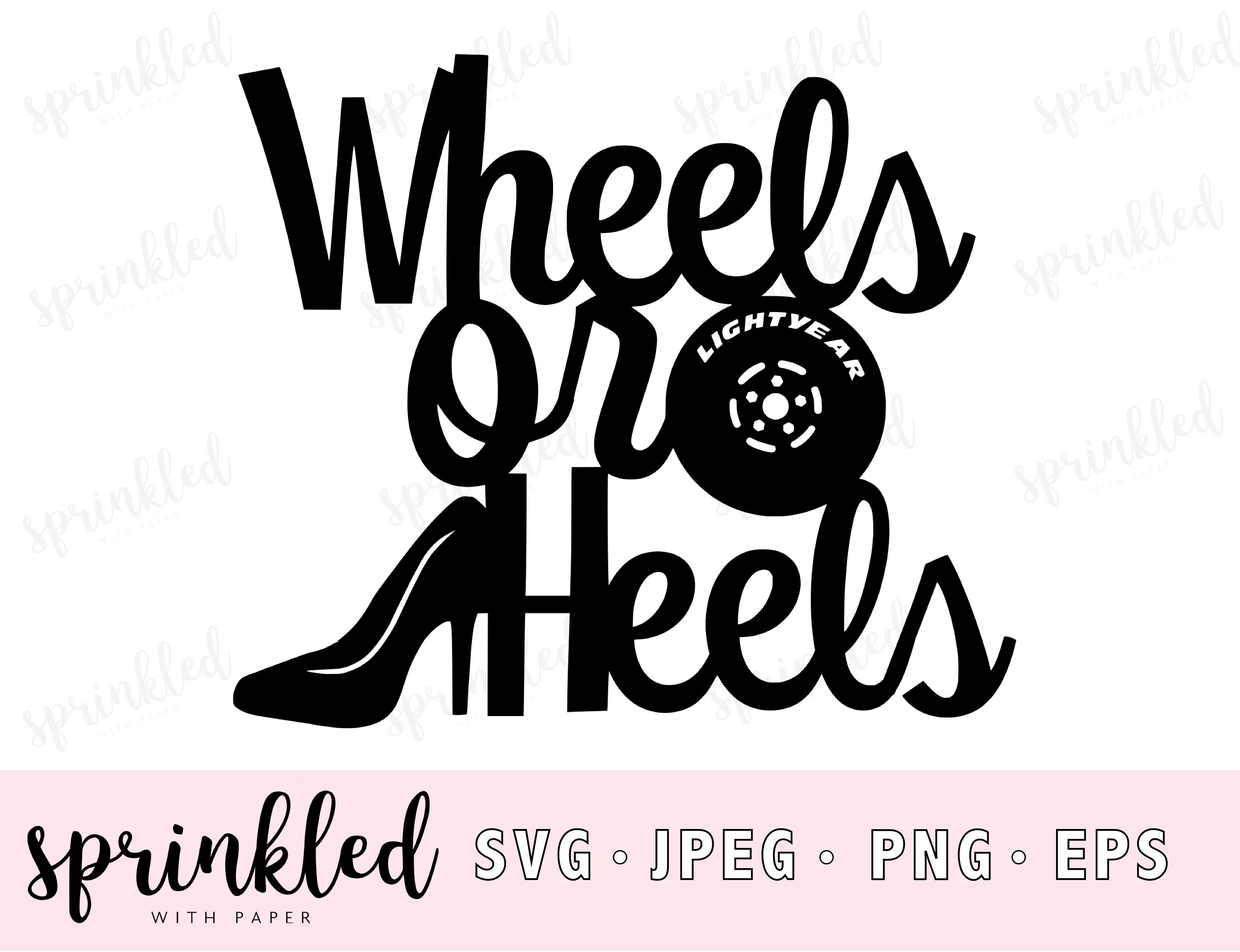 wheels or Heels Gender Reveal Shirt - Baby Announcement Gifts - Wheels Or  Heels - Sticker | TeePublic
