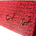 Love Key Rack Love Jewelry Holder Valentines Day Red and Black - Etsy