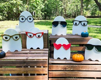 3 Gruselige Geister-Deko Für Halloween – Niedliche Geister-Figuren Für Tisch, Zimmer, Küche Oder Party