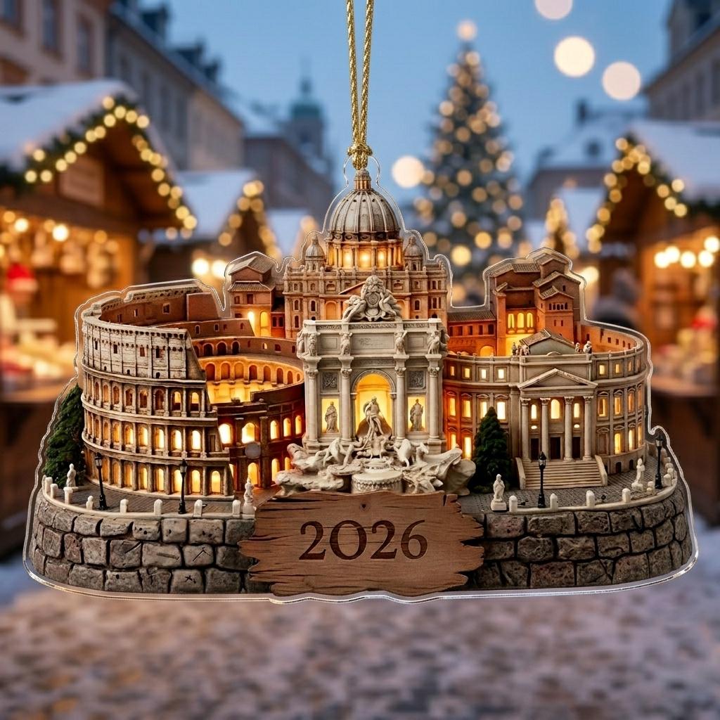 Colosseum Ornament - Etsy
