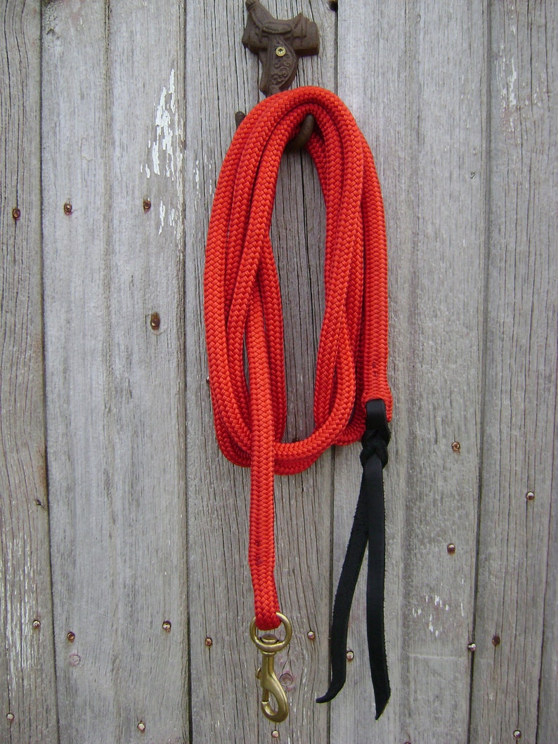 Colored Lead Ropes for Rope and Nylon Halters handmade Etsy