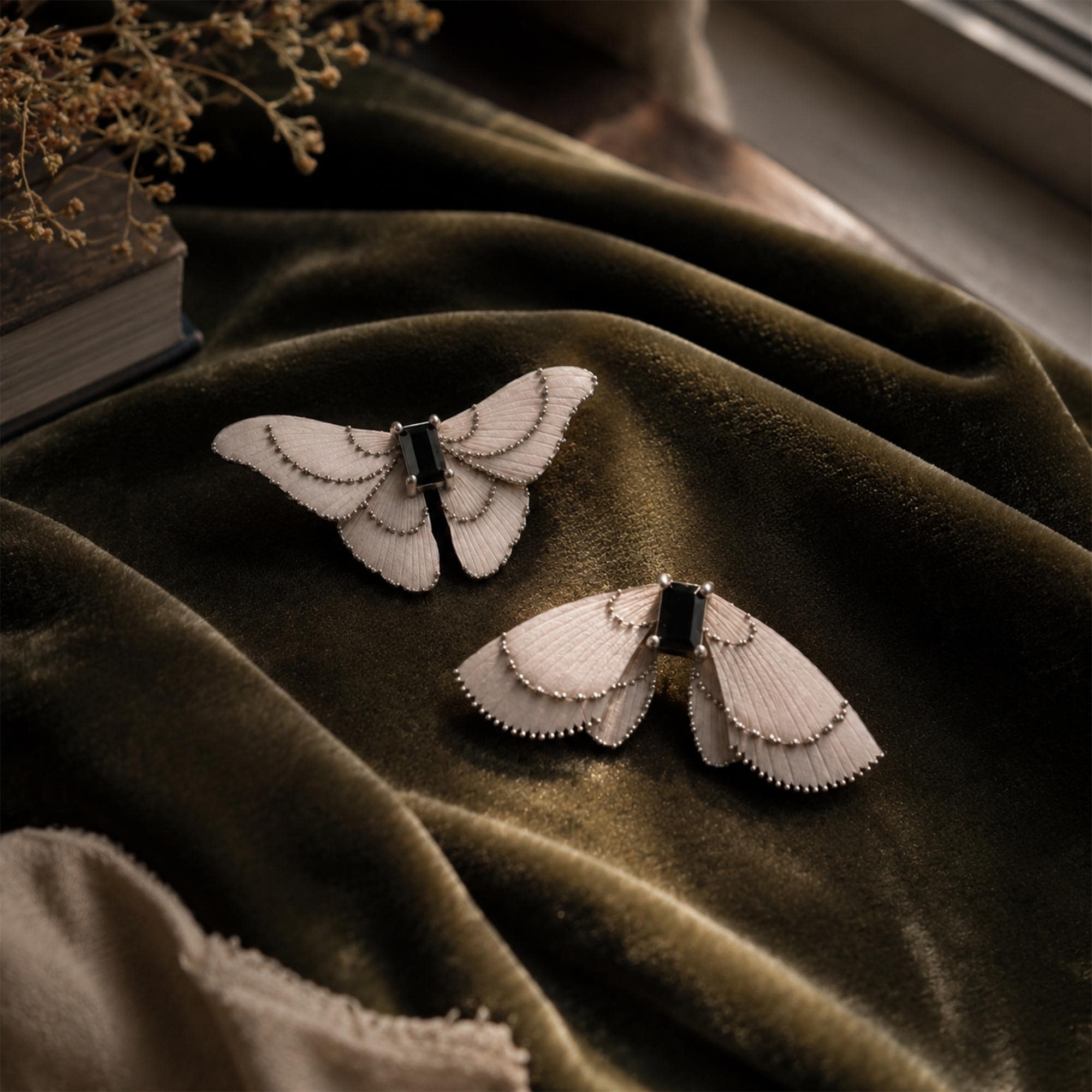 Moth Brooches - Etsy