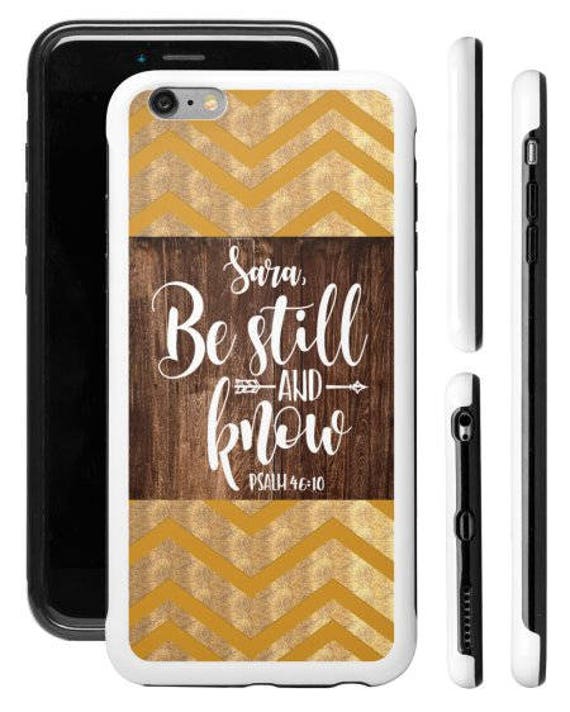 Bible Verse iPhone Case Scripture iPhone Case Be Still and Etsy