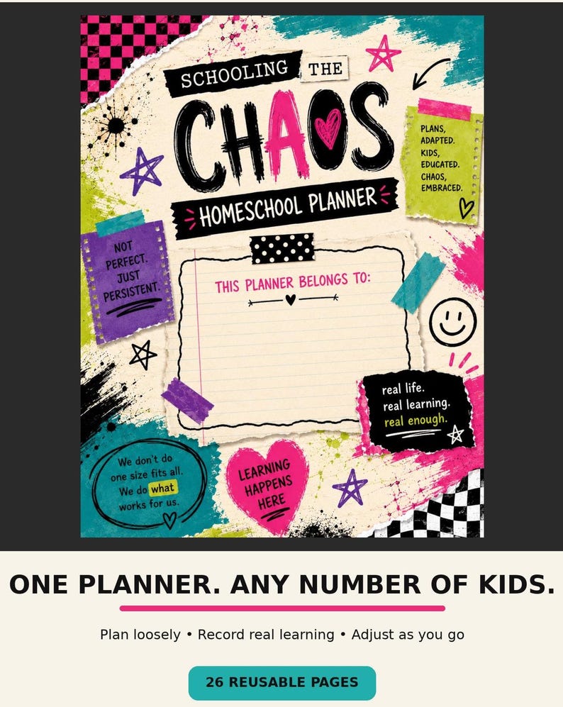 Flexible Homeschool Planner Attendance Tracker Schedule Template flexible-homeschool-planner-attendance-tracker-schedule-template