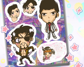 Like A Dragon Sticker Sheet