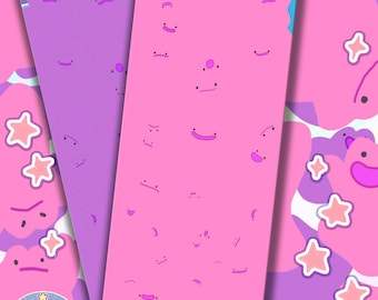 Ditto Hide and Seek Slim Sticker Sheet | Kawaii Planner & Journal Stickers