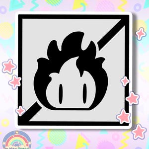 Sticker jeu Mario Kart World sans flamme