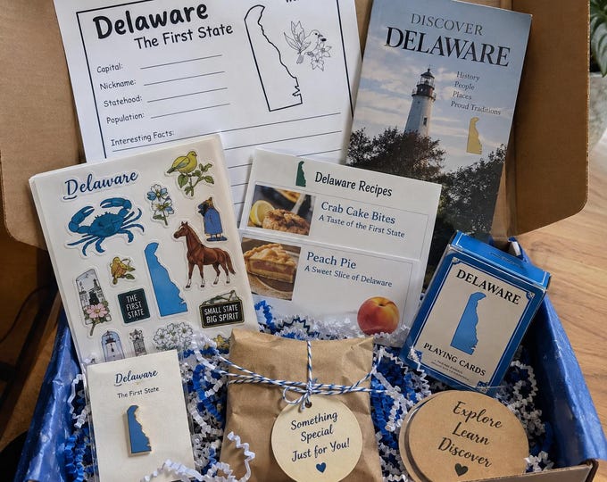 Featured listing image: Delaware State Study Box