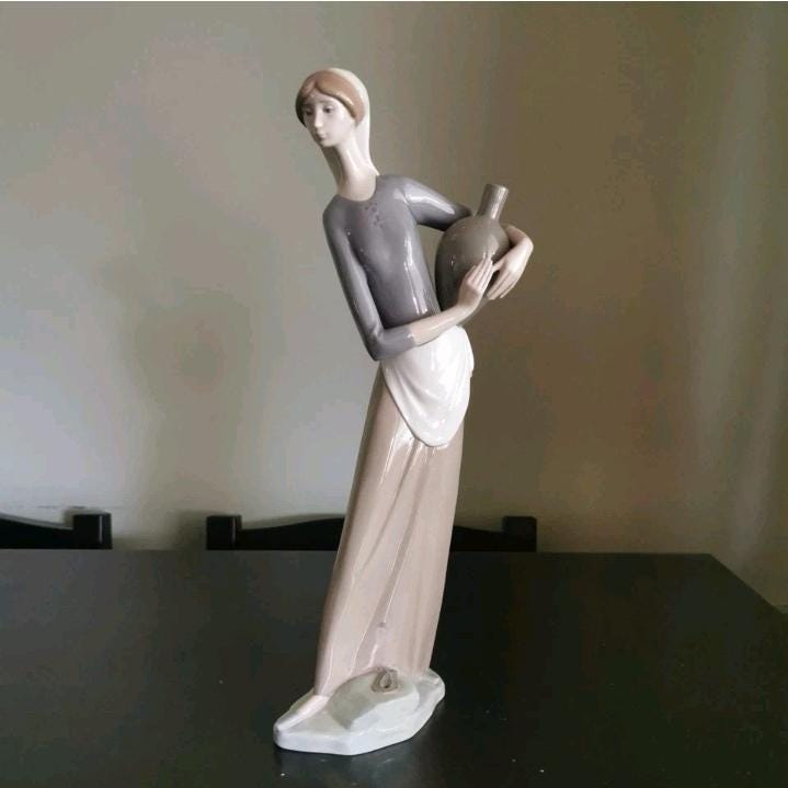 Nao Girl With Jug - Etsy