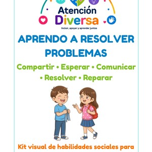 Visual Problem-Solving Kit | Social Skills for Kids | Conflict Resolution Cards | Printable Educational Resource