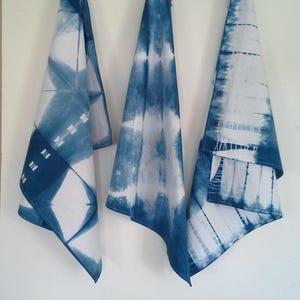 Shibori Set of 2 Cotton Tea-Towels