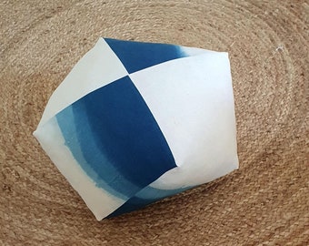 Otedama Pillow, Indigo Dyed (Large)