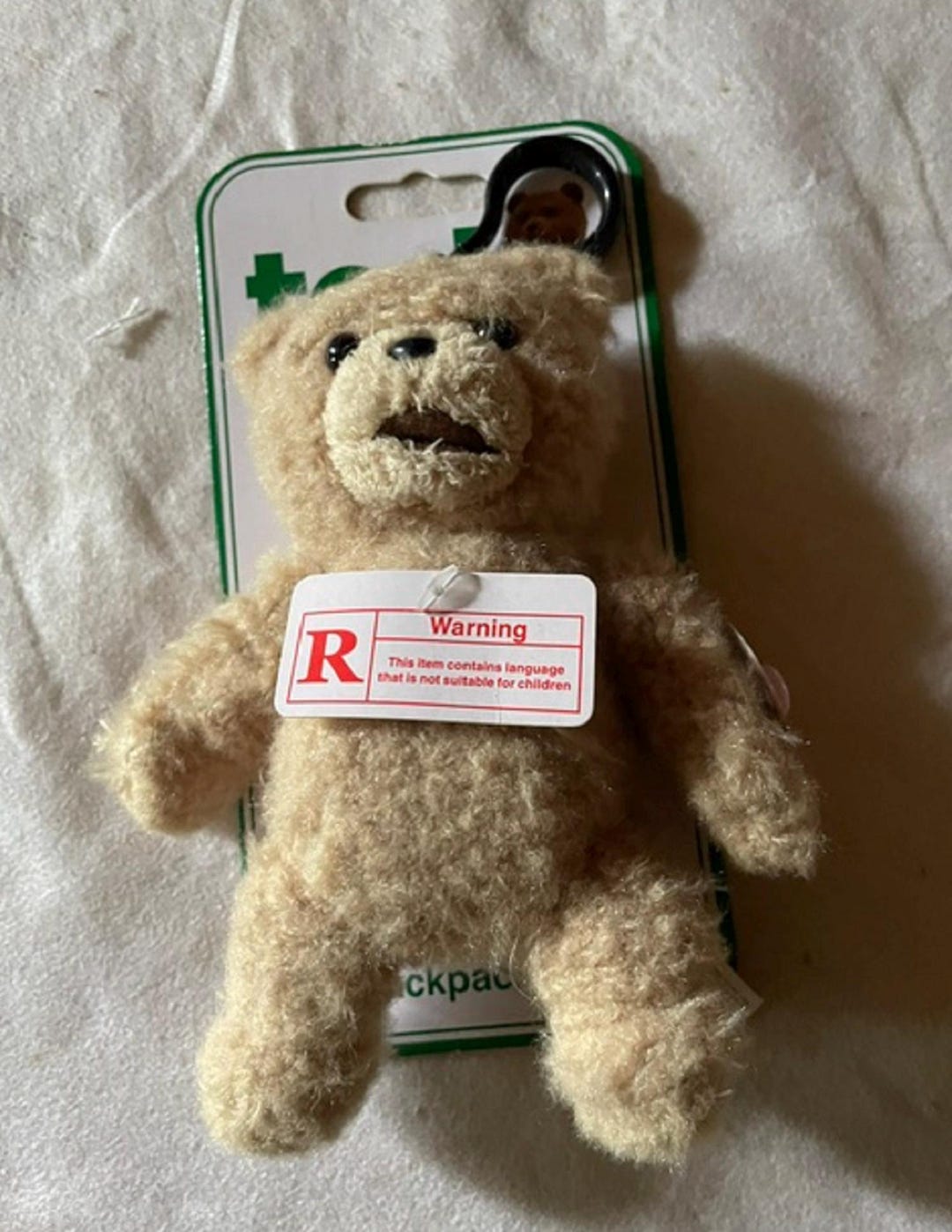 Adult Talking Ted Stuffed Backpack Clip Toy - Etsy