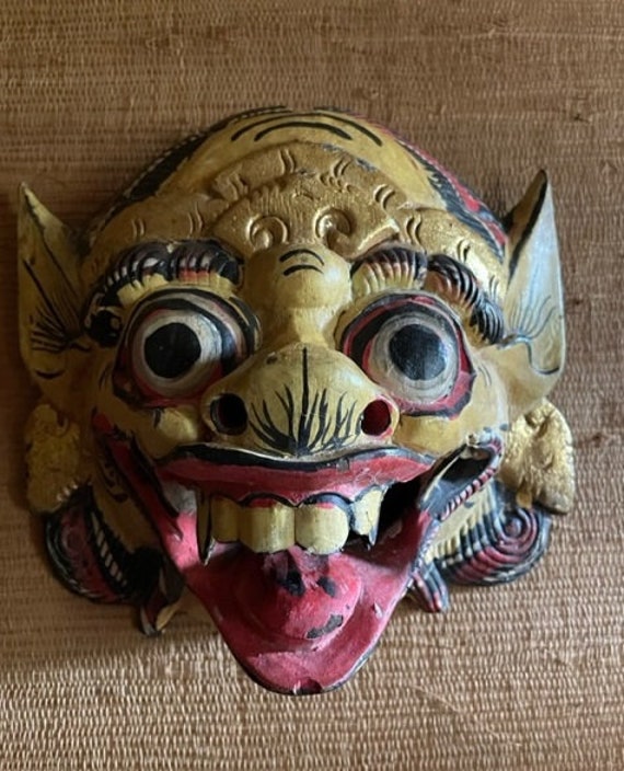 Carved Wooden Mask