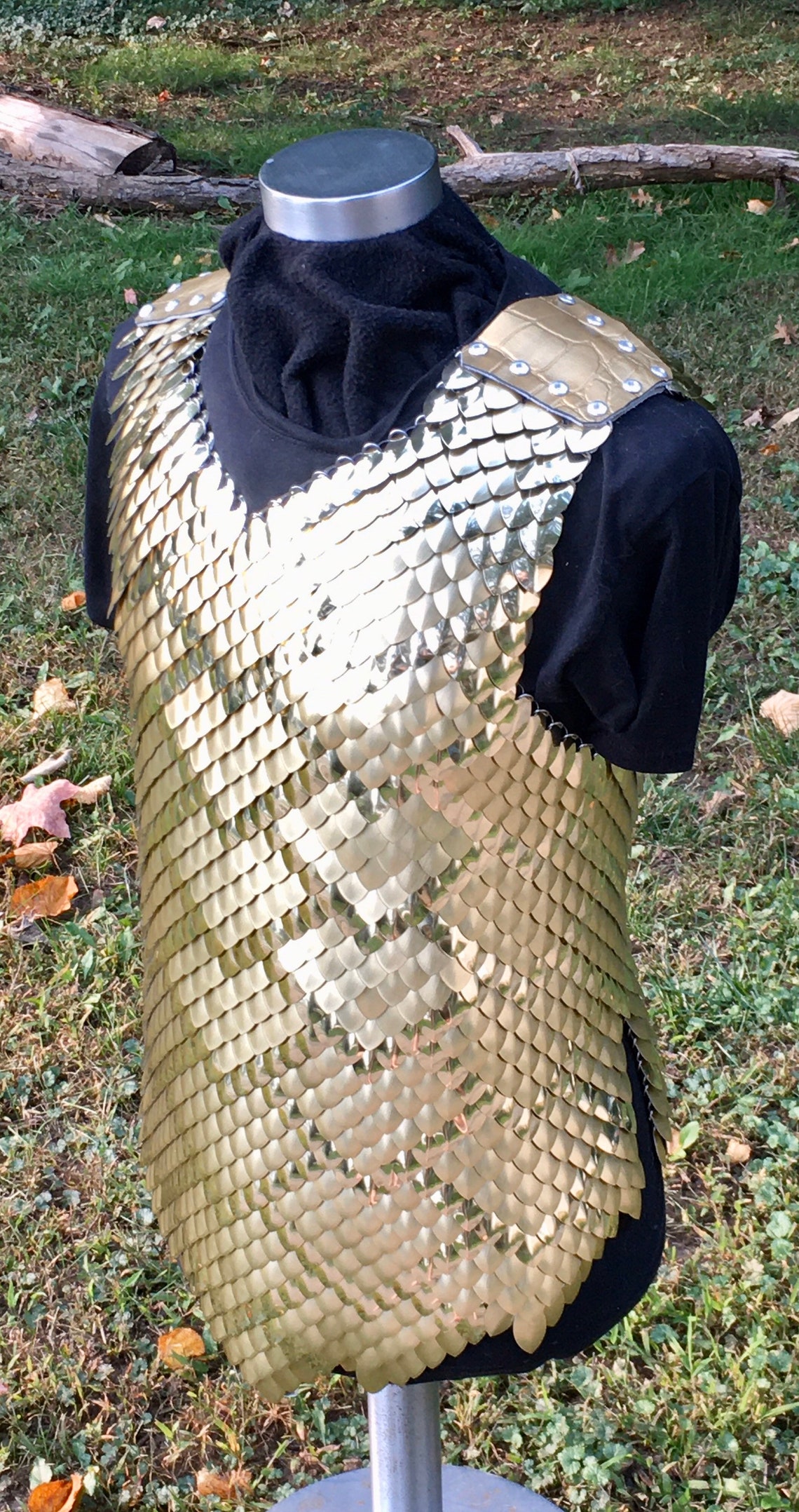 Golden Dragon Scalemail Etsy UK