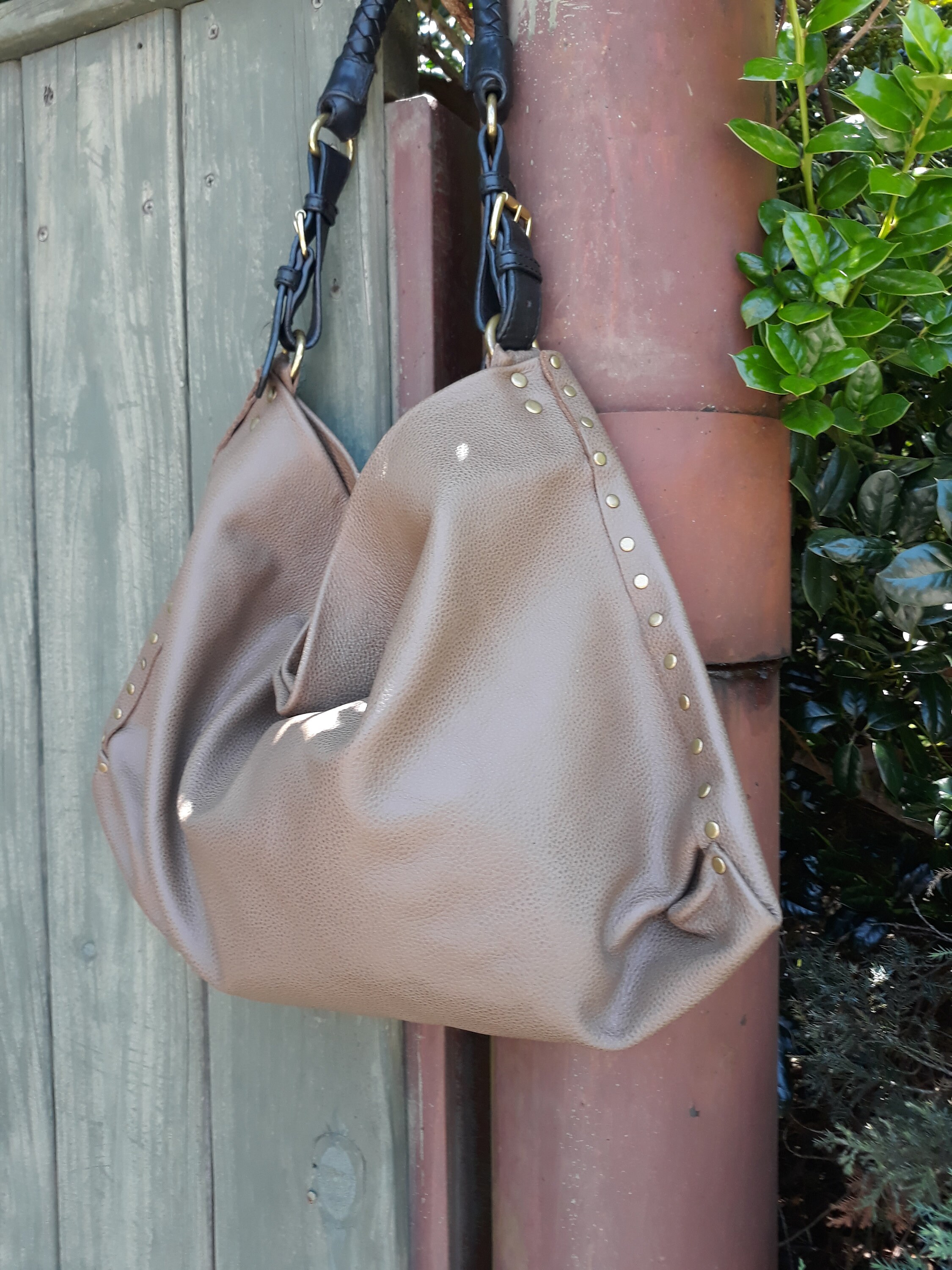 バッグ Synthetic Leather Rope Handle Bag Handbag With Twisted Rope Strap | Hobby Lobby | 1765874