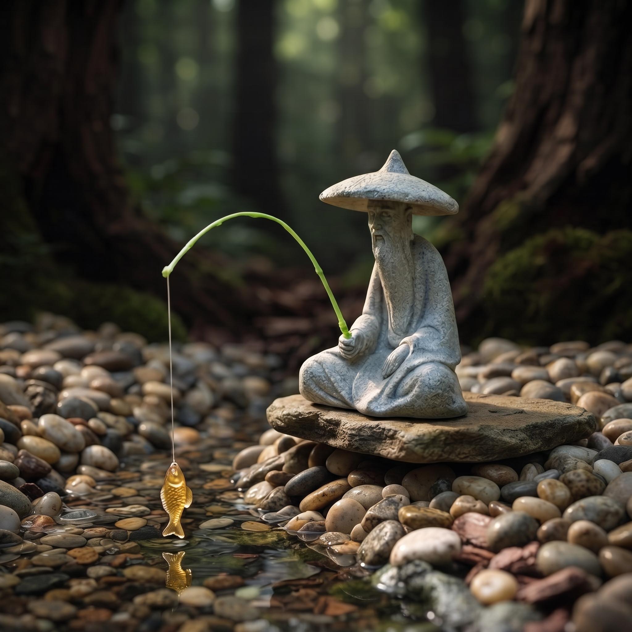 Japanese Fisherman Ornament - Etsy