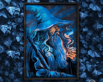 Gandalf's Pipe Poster Print - Print or Framed