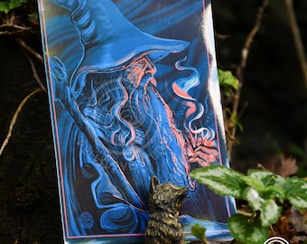 Gandalf's Pipe (x1) Art Birthday or Greeting Card A5