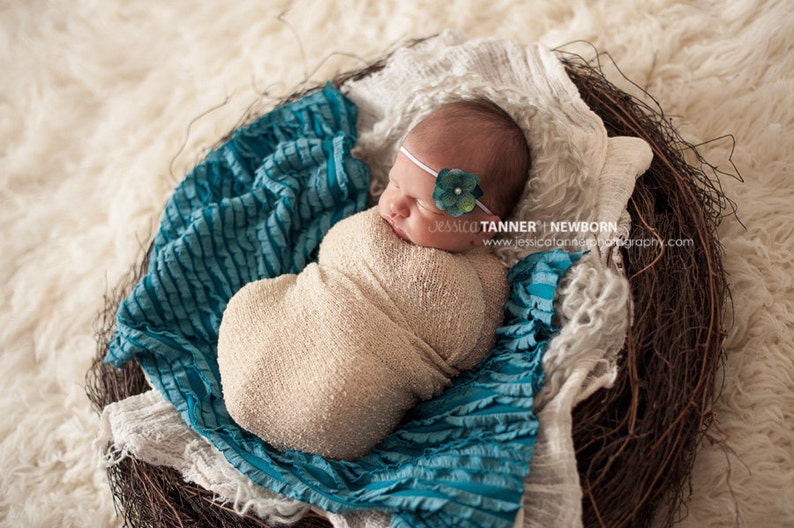 Newborn Knit Stretch Wrap Newborn Photo Prop Baby Stretch Etsy