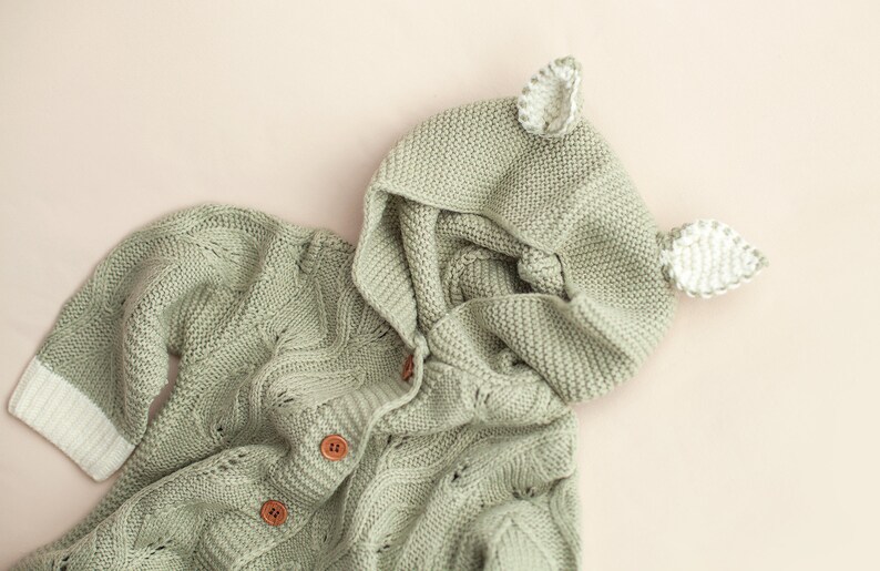 Baby Boy Knit Romper, Sitter Knit Outfit, Baby Boy Knit Romper, Infant Photography Prop, Baby Photo Shoot Outfit, Knit Baby Outfit image 10