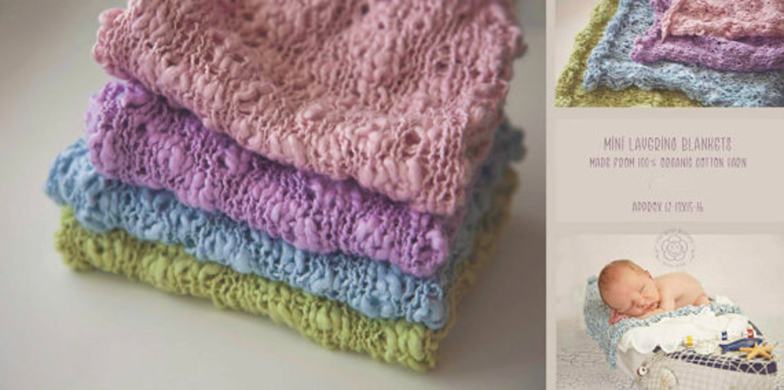 Little Dreamers Newborn Layering Blanket Baby Knit Blanket Etsy