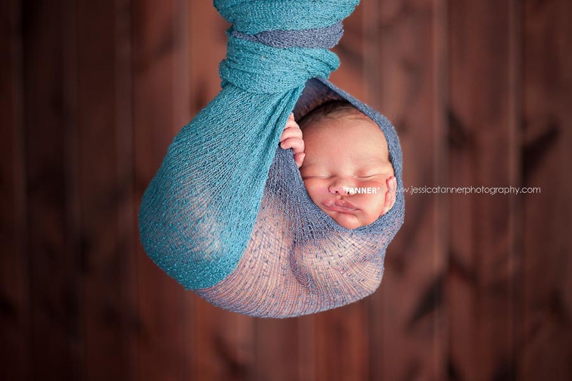 Newborn Knit Stretch Wrap Newborn Photo Prop Baby Stretch Etsy