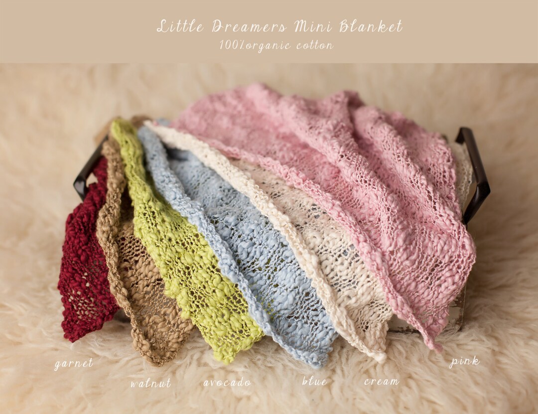 Little Dreamers Newborn Layering Blanket Baby Knit Blanket Etsy