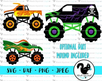 Free Free 112 Silhouette Grave Digger Monster Truck Svg SVG PNG EPS DXF File