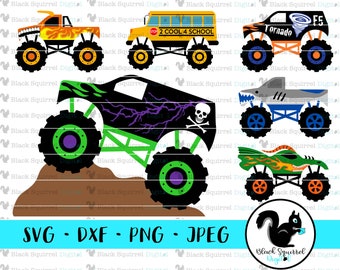 Download Monster Truck Trick Etsy
