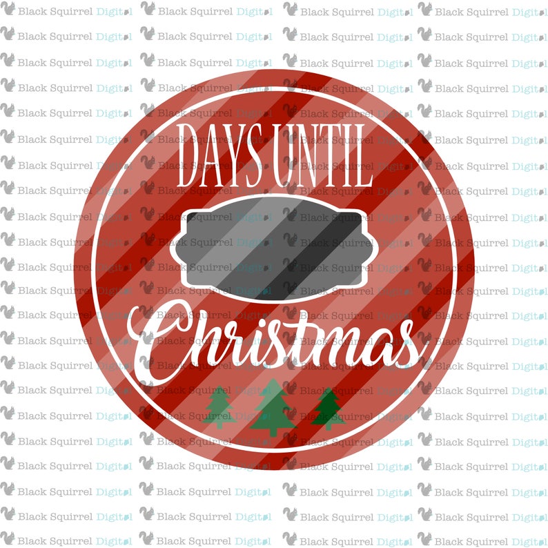 25 Days Until Christmas Countdown Xmas Holiday Chalkboard Etsy Canada