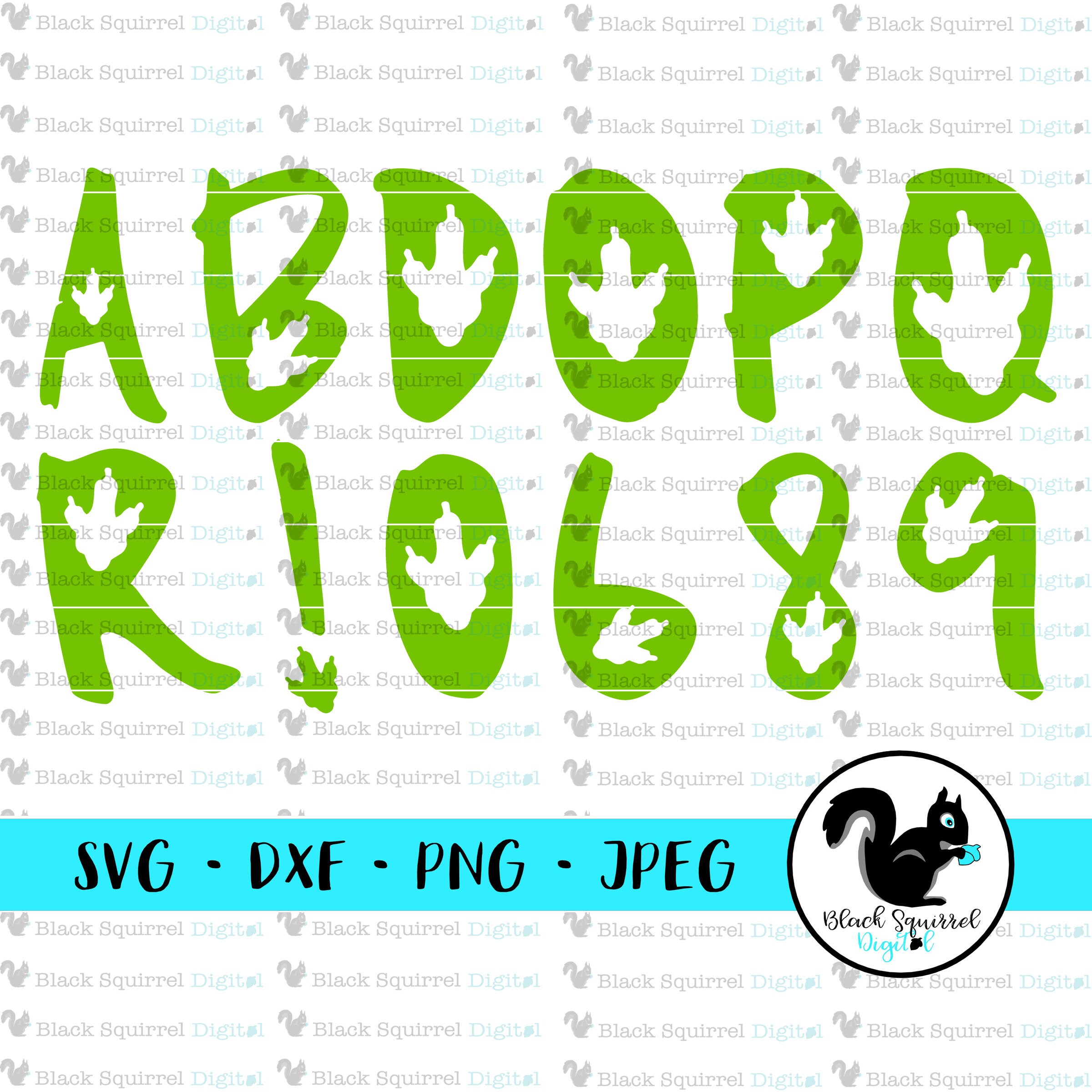 dino letters svg spiked dinosaur font layered dino etsy