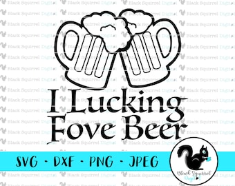 Grappig St. Patrick's Day-bier SVG, Irish kroegentocht ontwerp (digitale download)