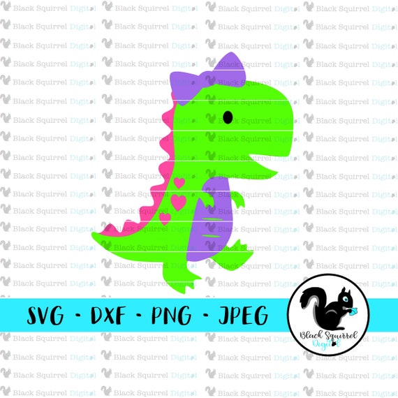 Download Girl Dinosaur Svg Bundle Pink T Rex Steg Bront Bows And Dinos Etsy