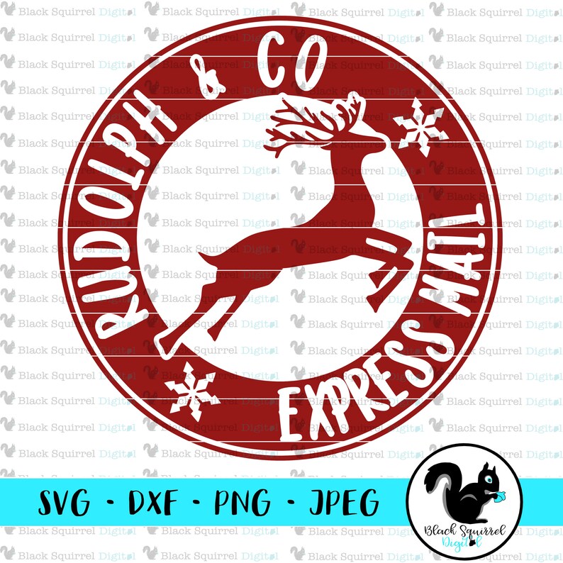 Download Christmas Stamps SVG Letter to Santa North Pole Reindeer ...