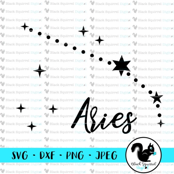 Aries Zodiac Sign Star Constellation, Outerspace, March April 