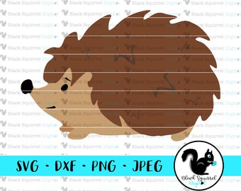 Woodland Critters, Hedgehog, Baby Shower, Nursery Creature, Forrest Friends SVG, Clipart, Print Cut File, Stencil, Silhouette, dxf, png, jpg