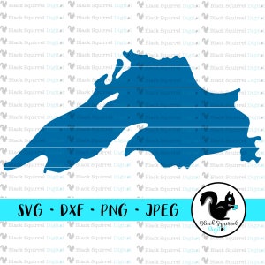 Lake Superior SVG, Great Lakes, Travel Adventure, Wanderlust, Wisconsin, The Up Explore, Clipart, Cut File, Digital Download, dxf, png, jpg