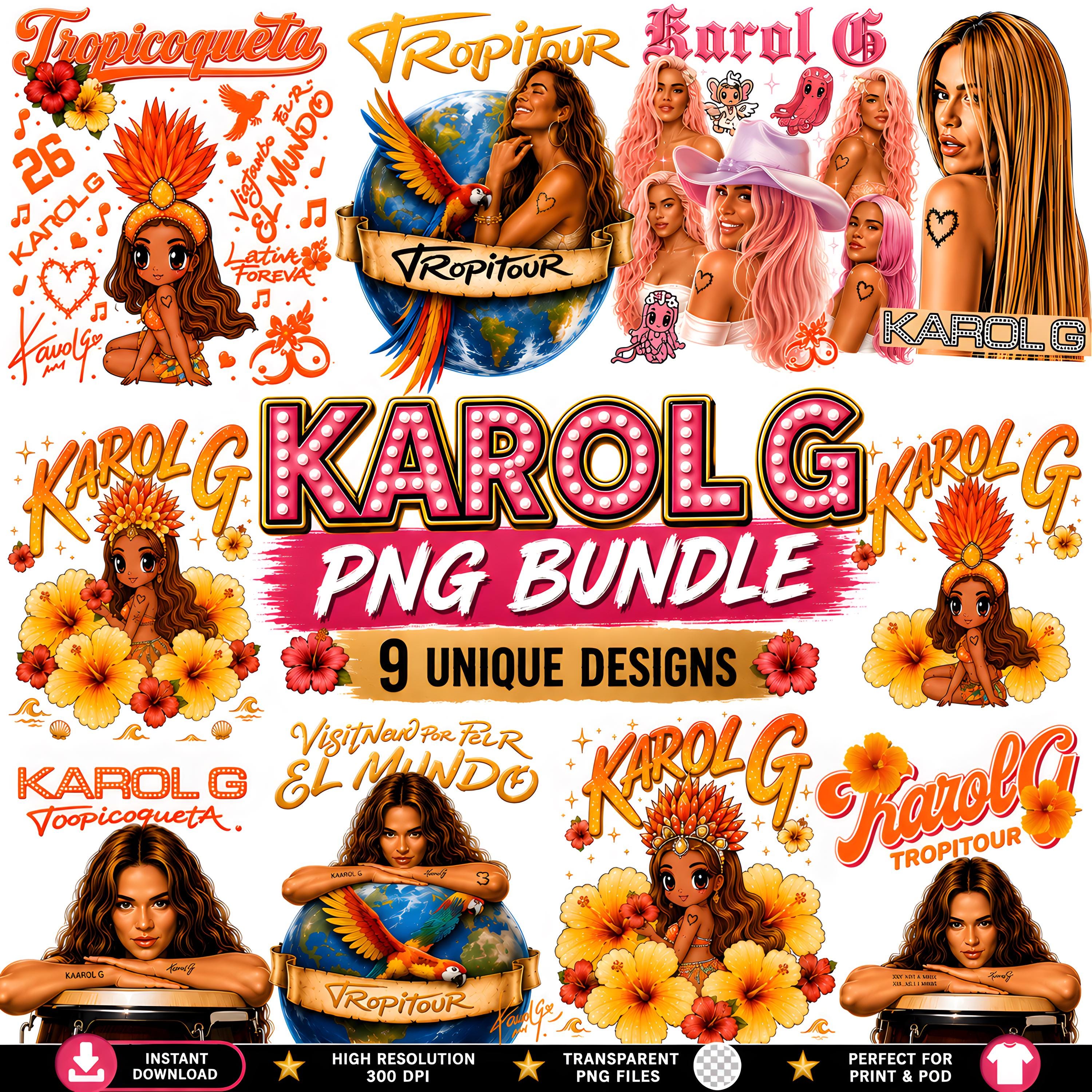 Karol G Download Files - Etsy