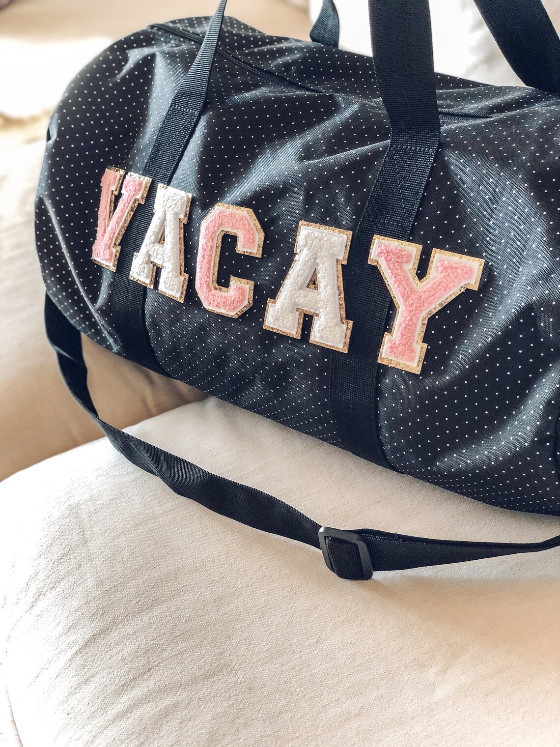 Monogram Duffle Bag Cheer Sports or Overnight Vacay Bag with Etsy