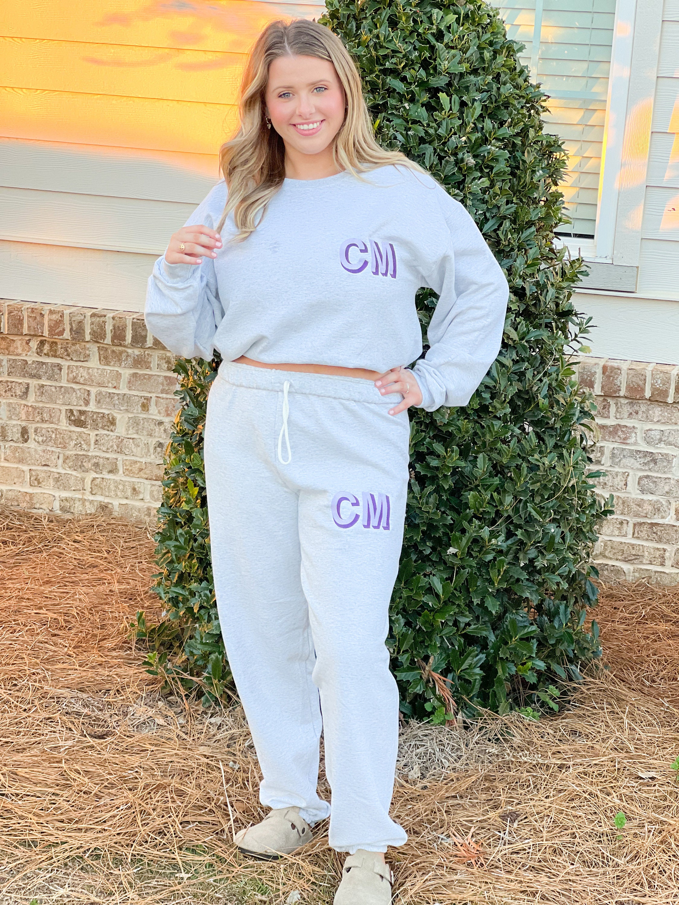 CUSTOM Bubble Butt Sweatpants College/sorority 