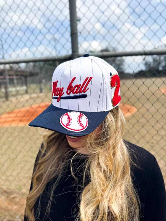Custom Baseball Mom  Hat - Team Player Number  Gameday Ball Cap