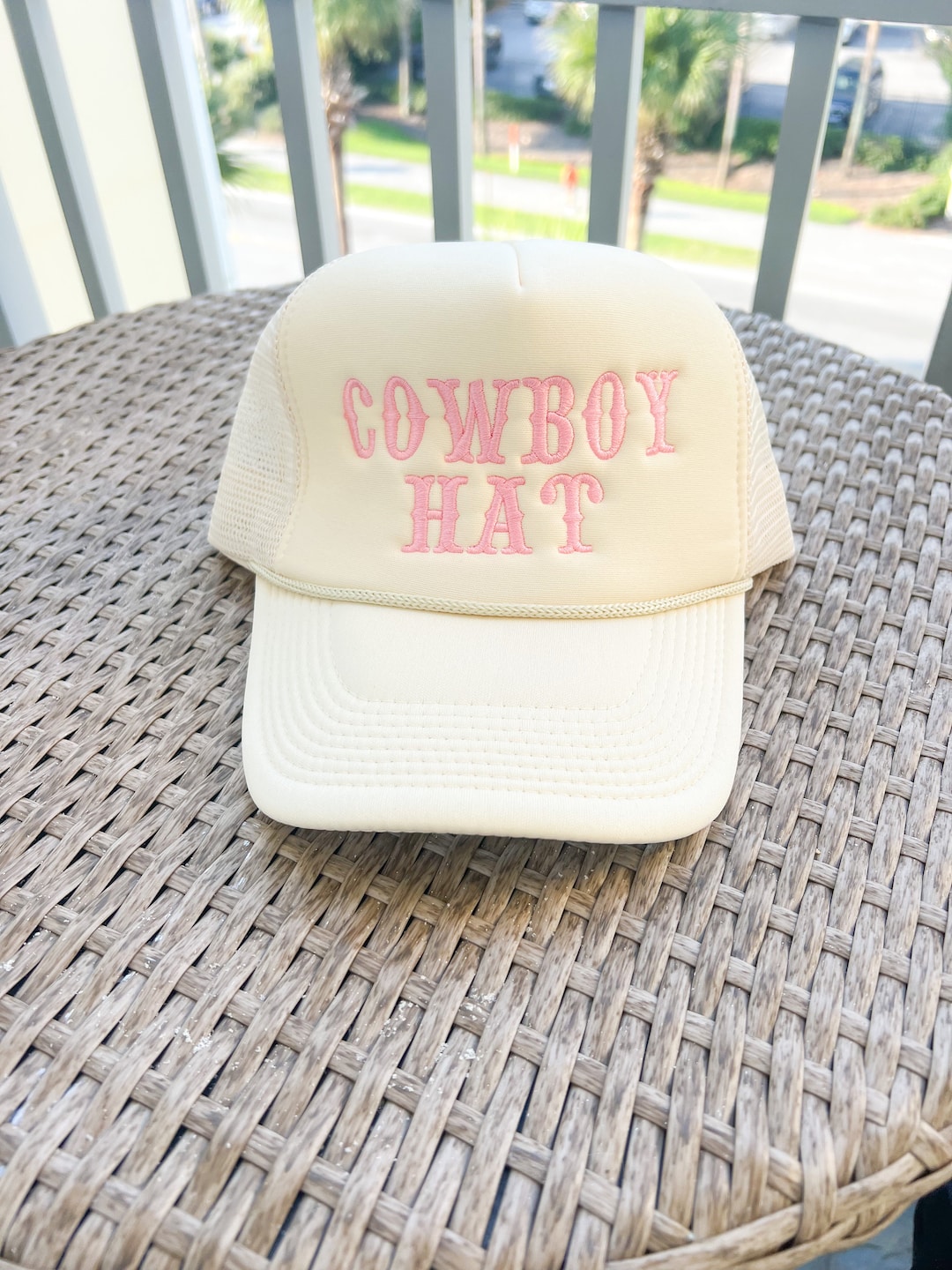 Coastal Cowgirl Hat Long Live Cowgirls Trucker Hat Vintage