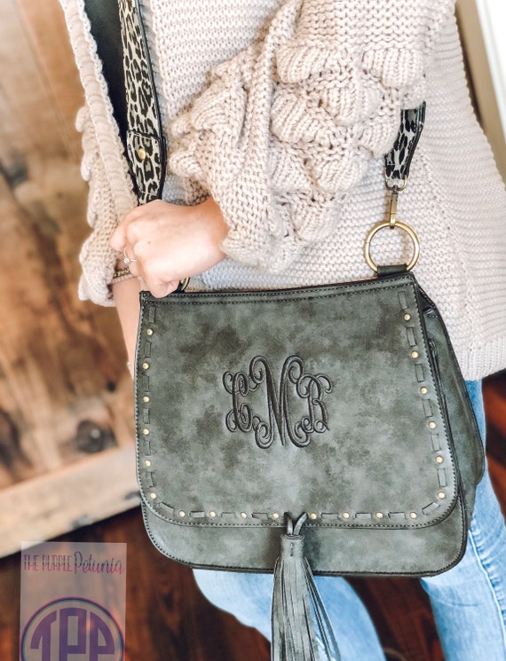 Small crossbody purse with guitar strap – Sassy Bagz
