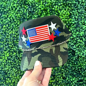American Honey Camo Hat - Etsy display picture 2