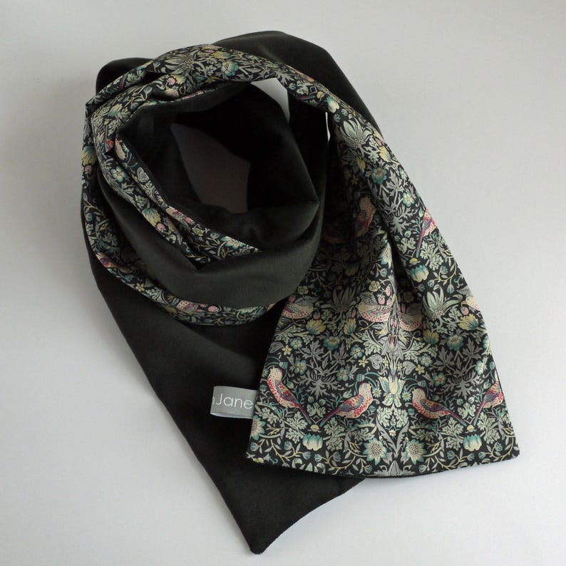 Liberty scarf William Morris design Liberty print scarf Etsy