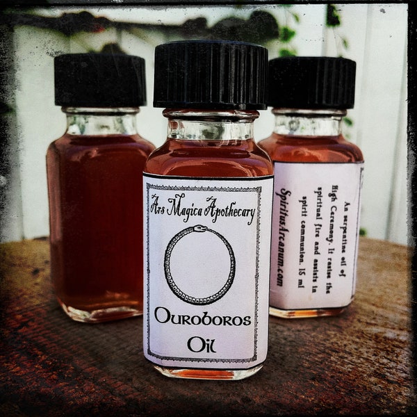 Ouroboros Oil - WItchcraft - Ritual Oil - Occult