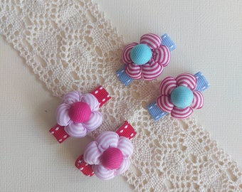 Girls/Children/baby hair clips - candy flower clips