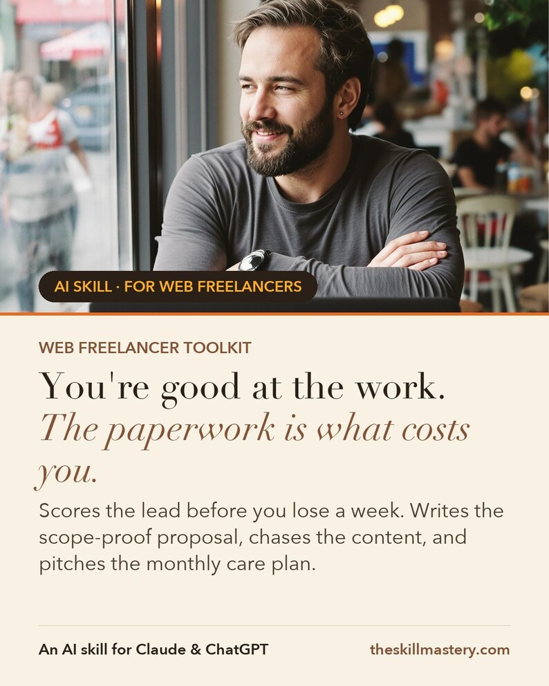 Web Freelancer Toolkit: The two paragraphs that end scope creep, in your voice.